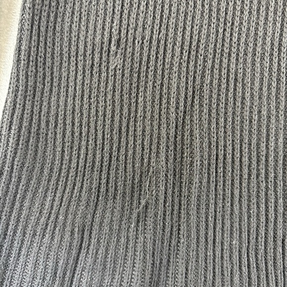 Cupio Sweater Women's S Black Long Sleeve V-Neck Choker Collar - Picture 7 of 8